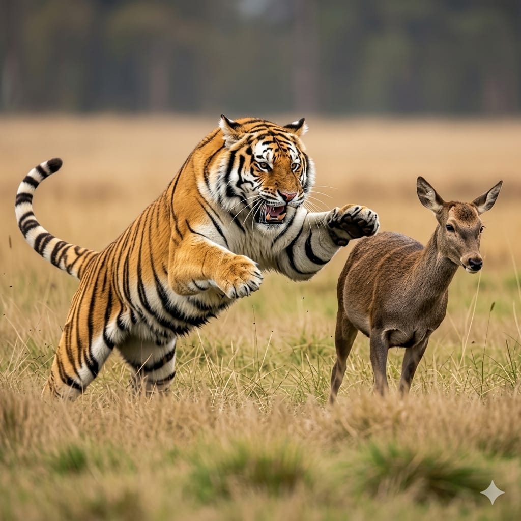 Tiger in jungle Ranthambore